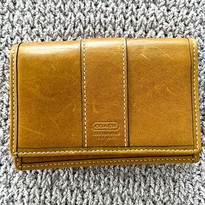 Coach snap coin wallet